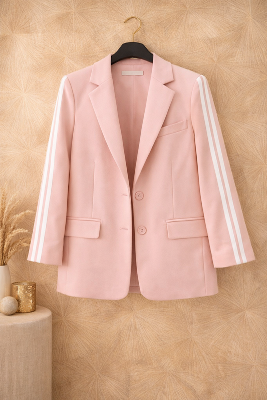 By Jule Sieraden Sporty Chic Blazer Roze – Maat 36-42 💕