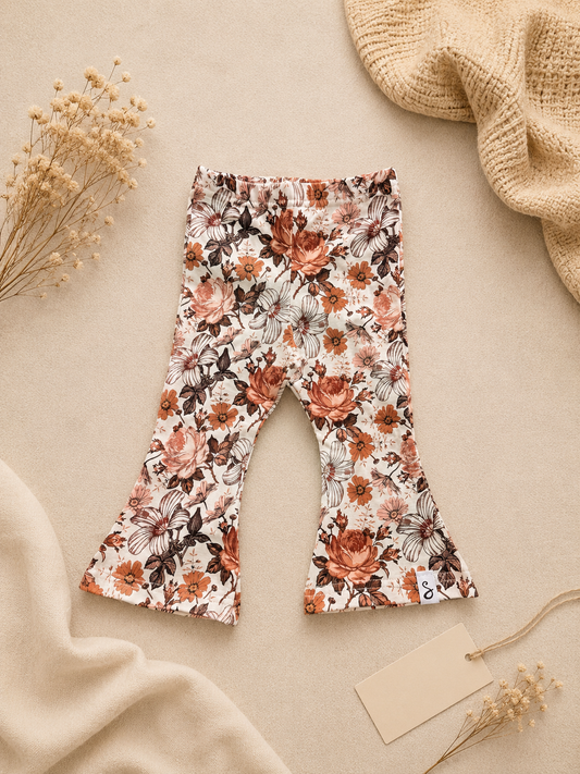 Flair Broekje Bloemenprint 74/80 – Baby & Meisjes Flair Legging