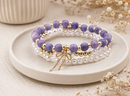Livia Lila Armband Set | By Jule Sieraden 💜
